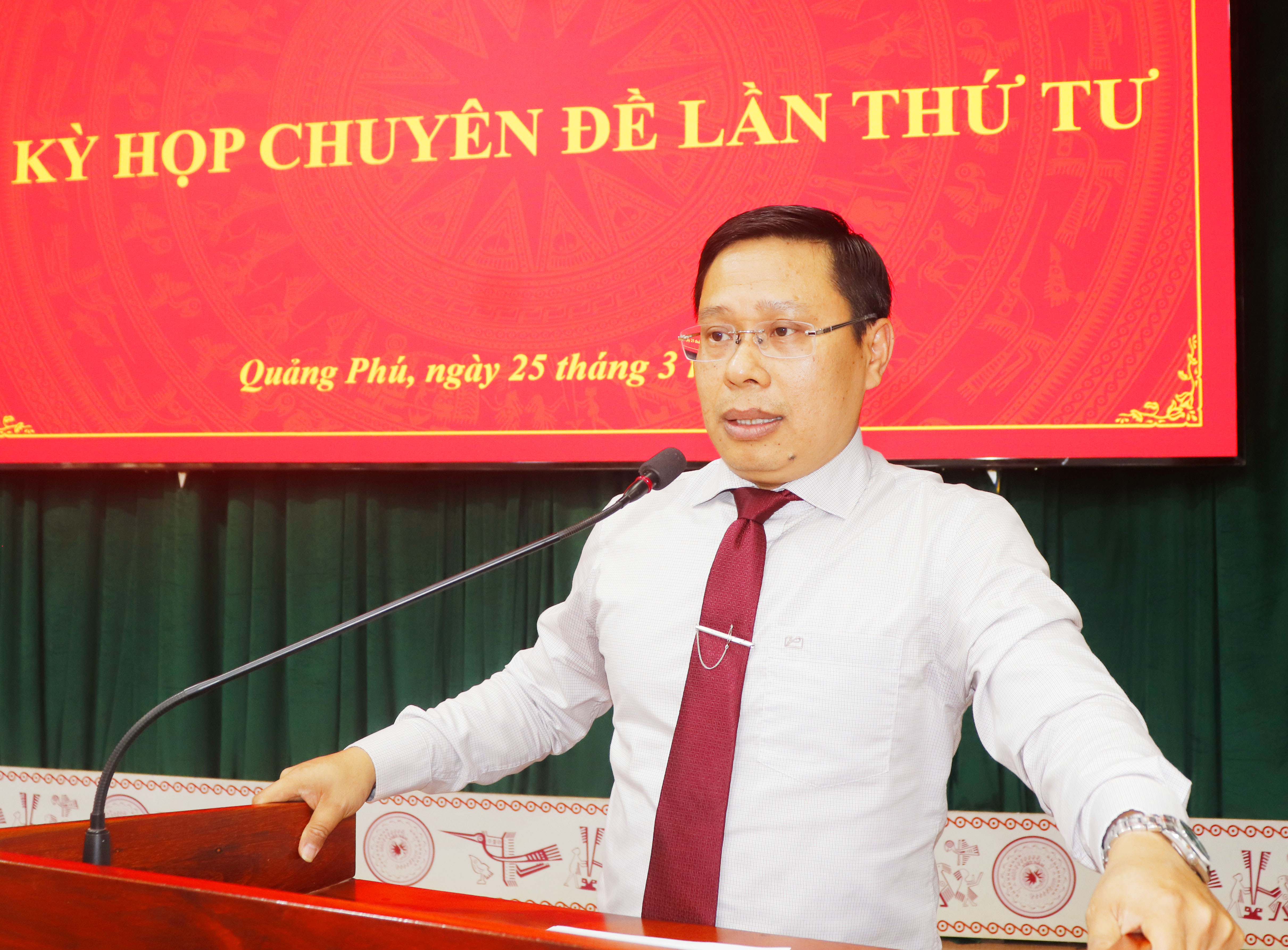 Hội đồng nhân dân xã Quảng Phú  tổng kết khóa I, nhiệm kỳ 2021 – 2026