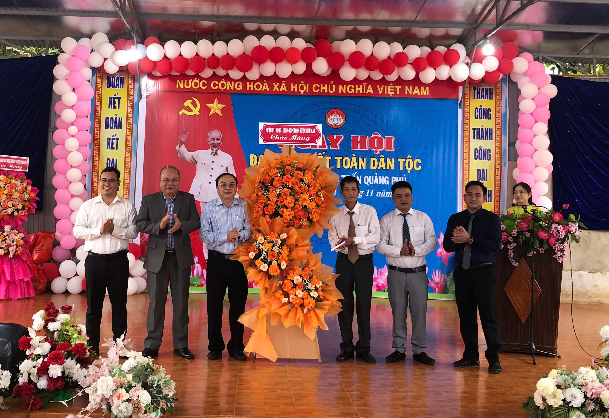 Tổ dân phố 4, thị trấn Quảng Phú tổ chức Ngày hội Đại đoàn kết toàn dân tộc năm 2024.