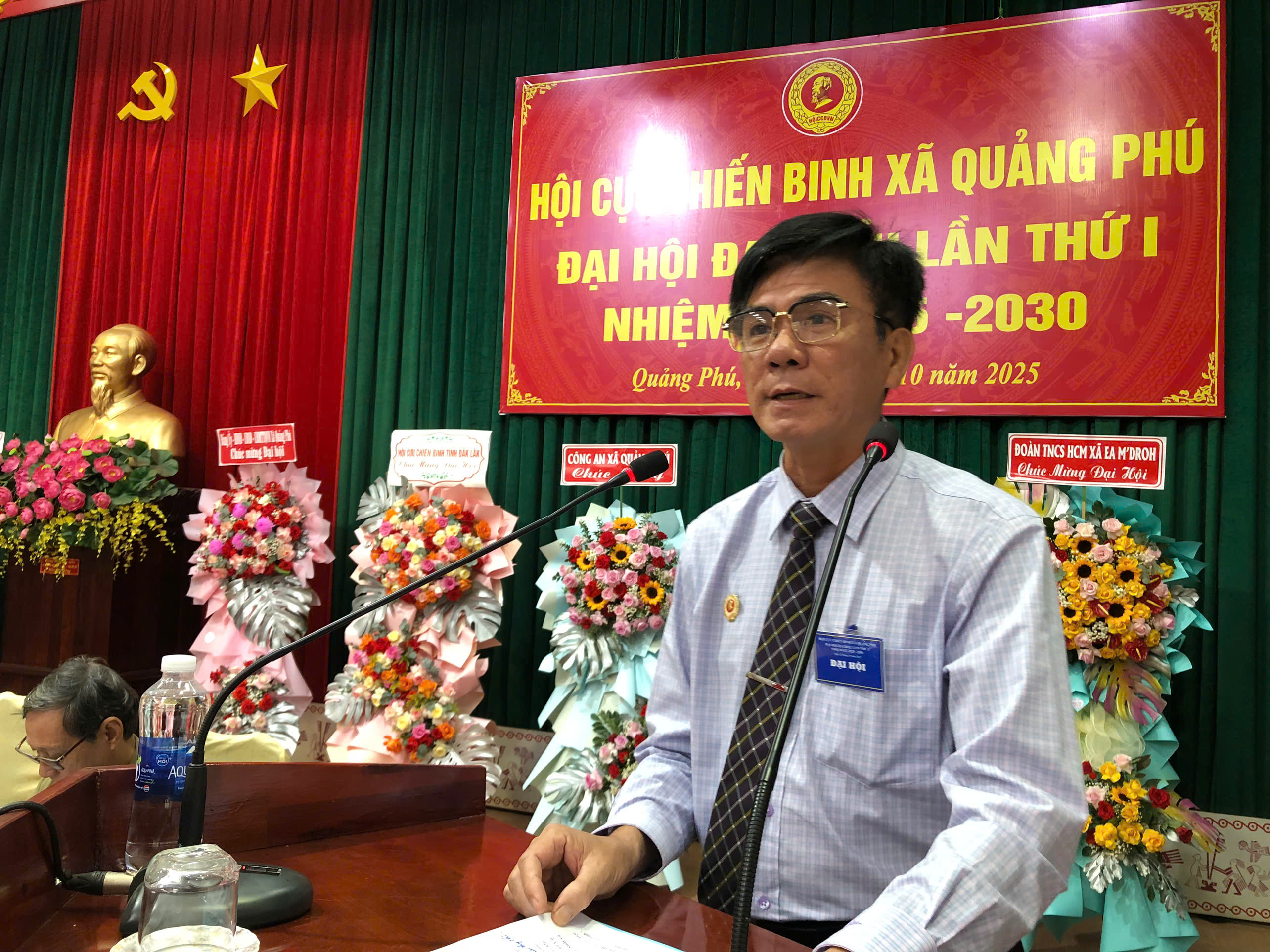 Đại hội Đại biểu Hội cựu chiến binh xã Quảng Phú lần thứ I (nhiệm kỳ 2025-2030)