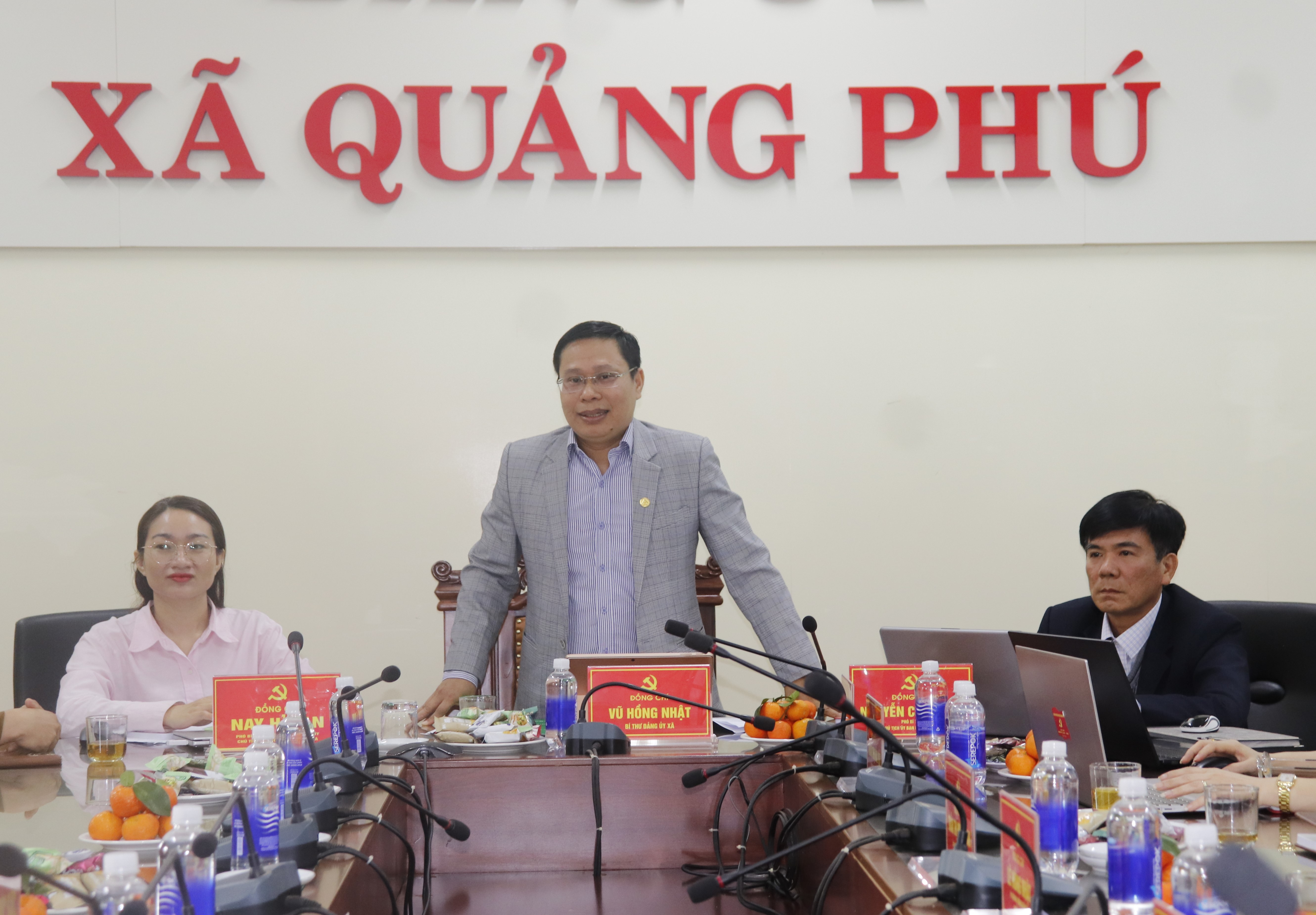 Đảng ủy-HĐND-UBND-UBMTTQ Việt Nam xã Quảng Phú gặp mặt các chức sắc tôn giáo nhân dịp Tết Nguyên đán Bính Ngọ 2026