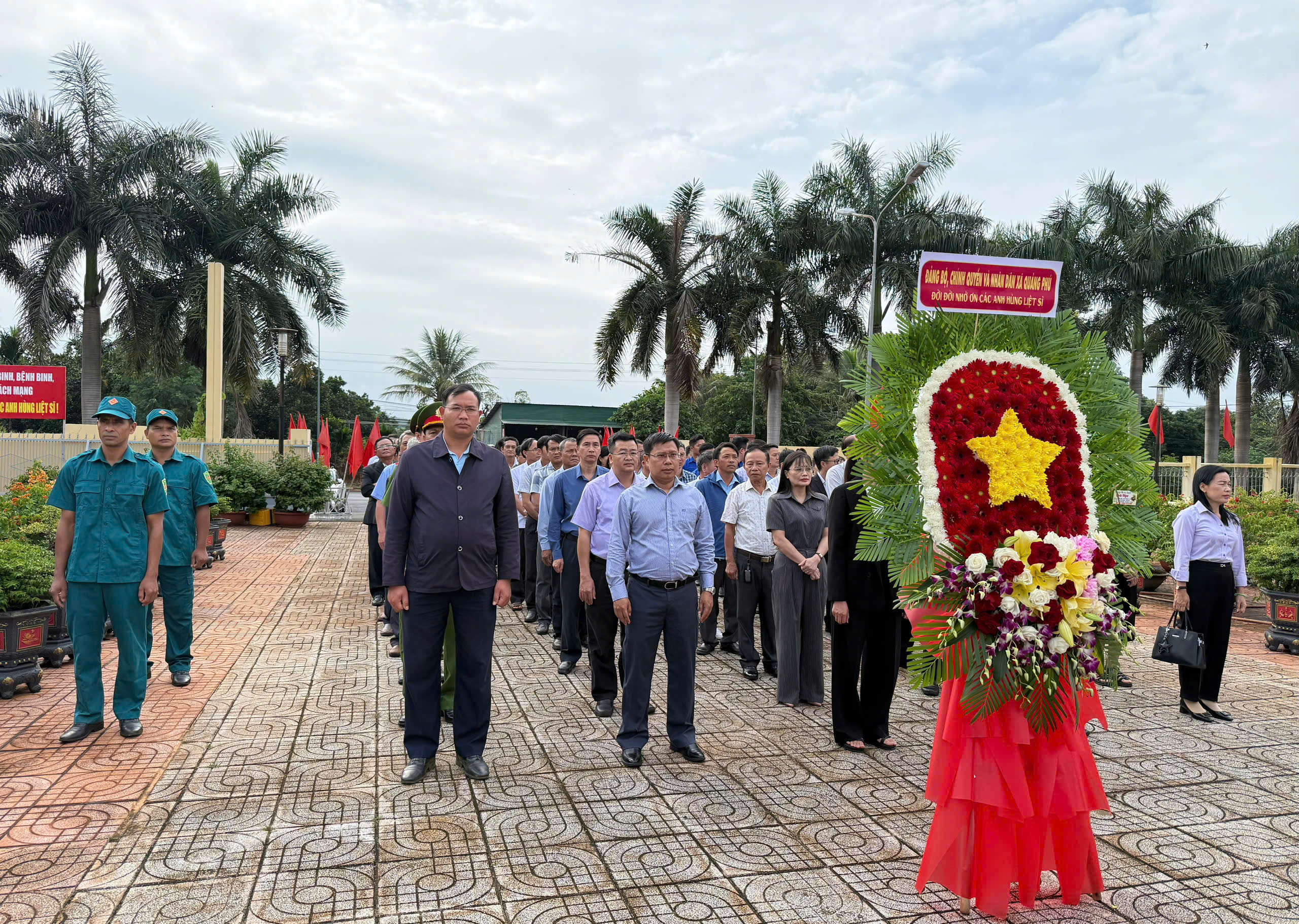 Lễ viếng Nghĩa trang Liệt sĩ nhân dịp kỷ niệm 78 năm ngày Thương binh - Liệt sĩ
