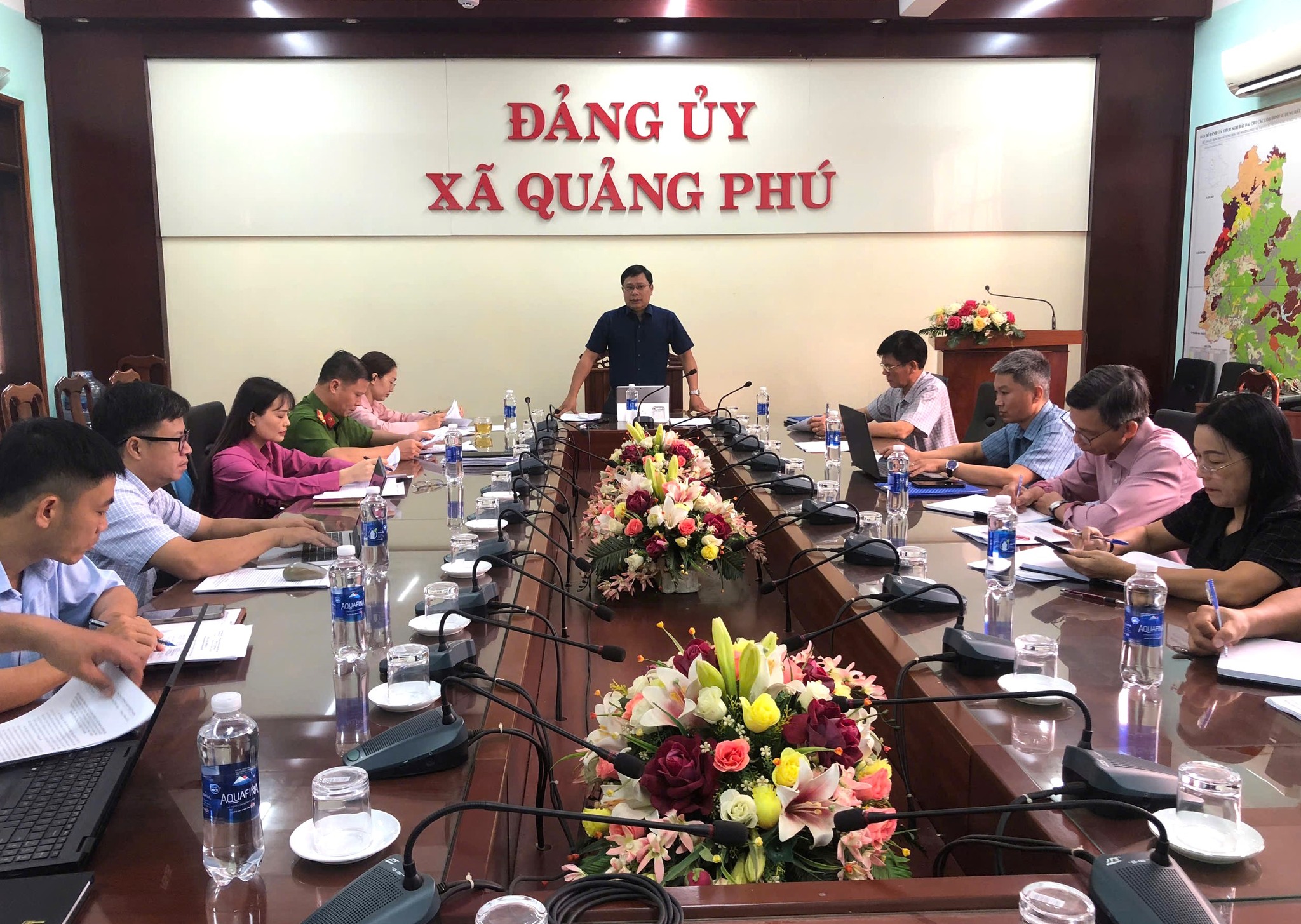 Đảng ủy xã Quảng Phú hội nghị Tiểu ban Văn kiện Đại hội đại biểu Đảng bộ xã lần thứ I (nhiệm kỳ 2025-2030)
