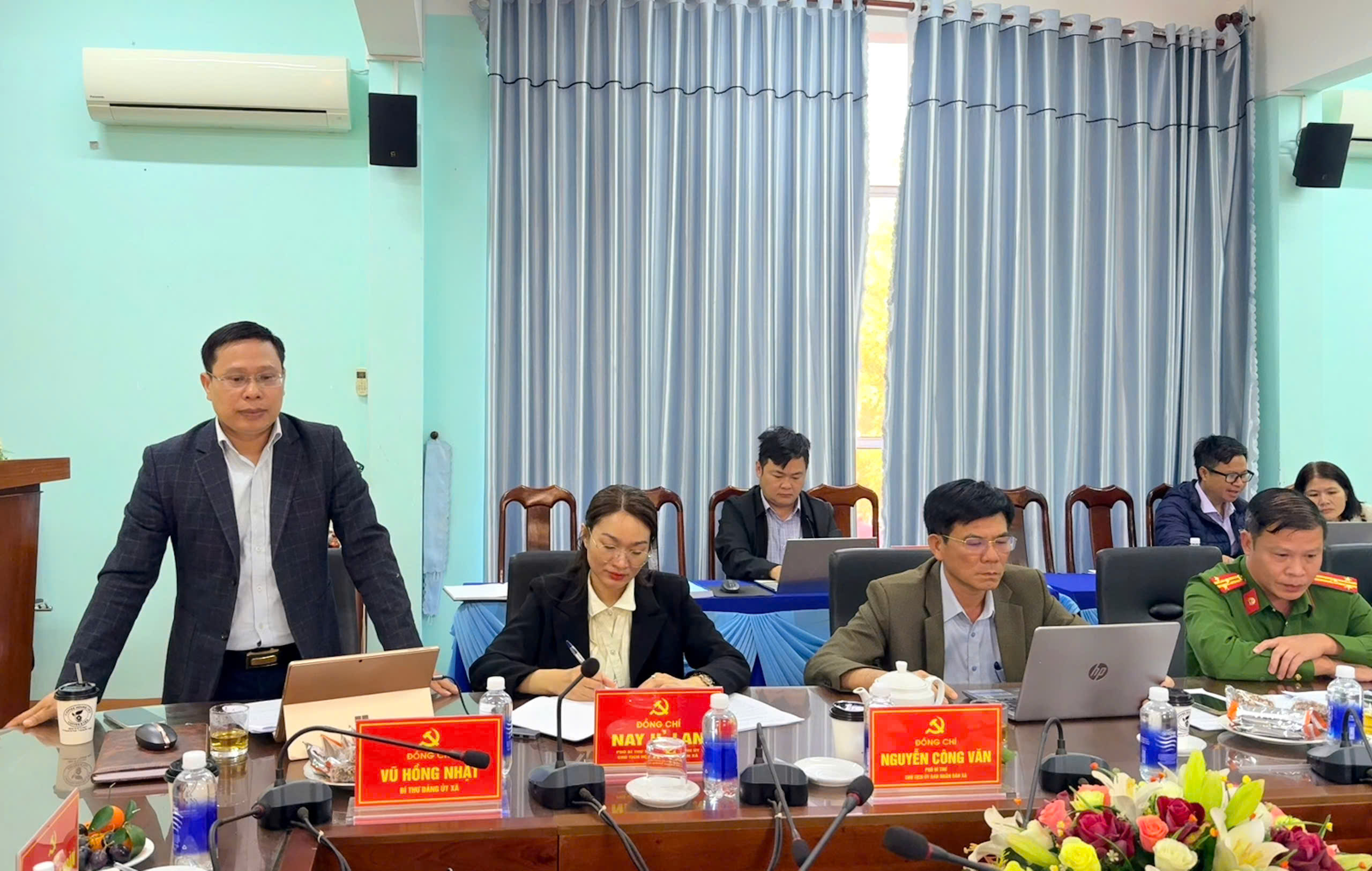 Giám sát công tác bầu cử đại biểu Quốc hội khóa XVI và đại biểu HĐND các cấp, nhiệm kỳ 2026 – 2031 tại xã Quảng Phú