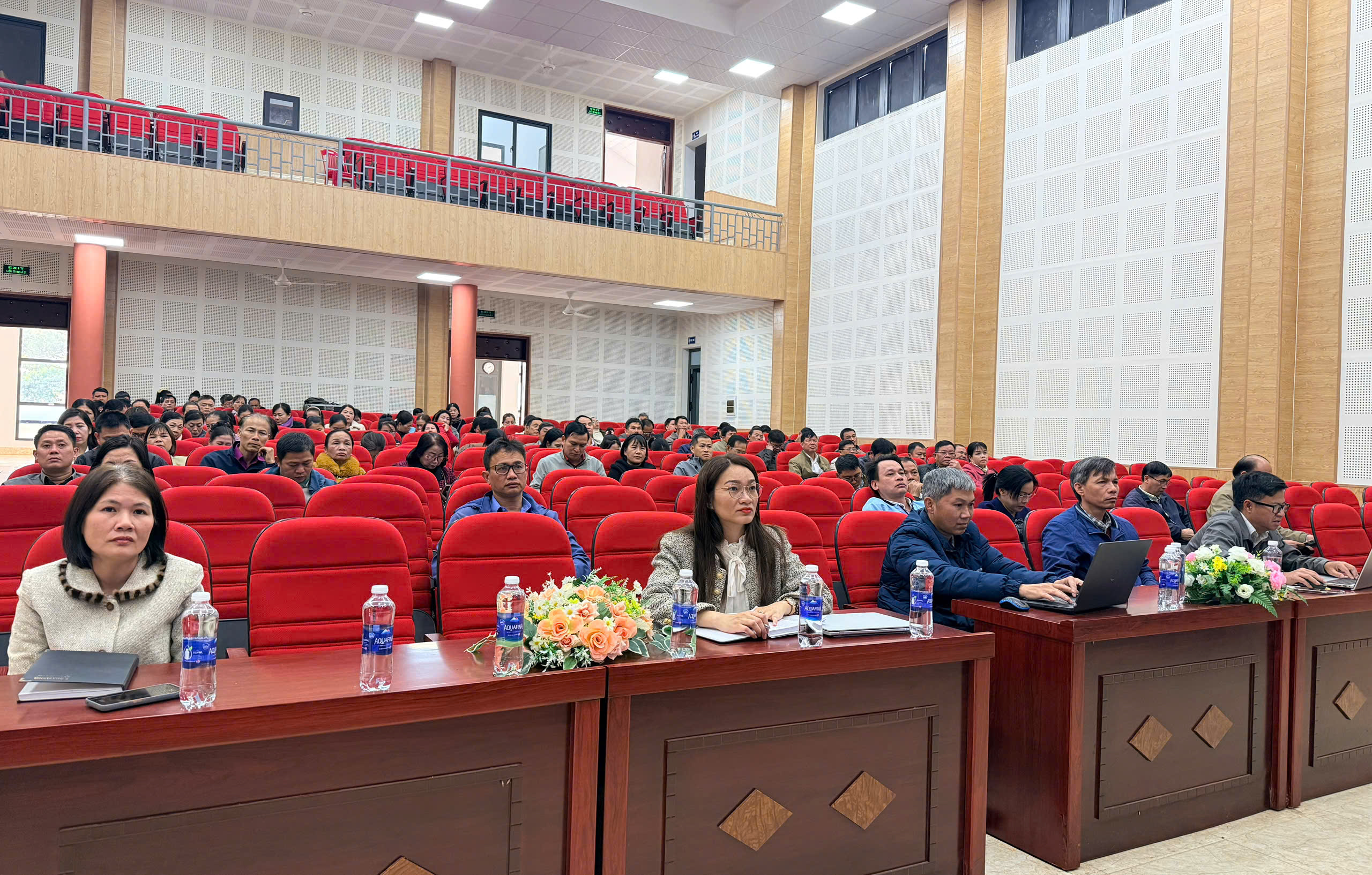 Hội nghị trực tuyến quán triệt các văn bản của Trung ương và Tỉnh ủy